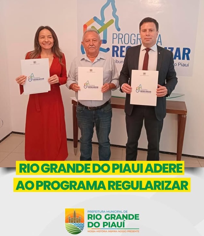 Rio Grande do Piauí adere ao Programa Regularizar e avança na regularização fundiária